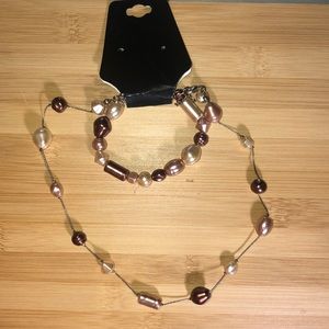 Bracelet and Necklace Set